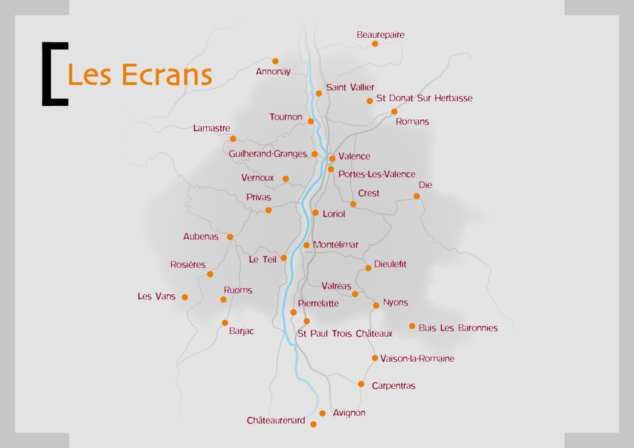 Le réseau des Ecrans